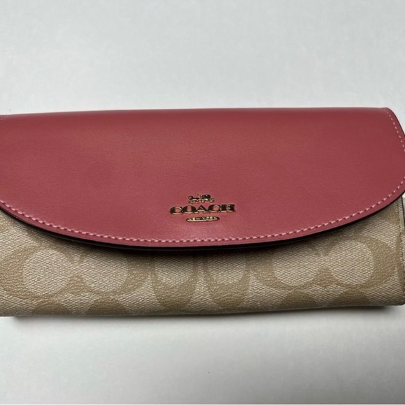 COACH PVC SLIM WALLET - Picture 3 of 3